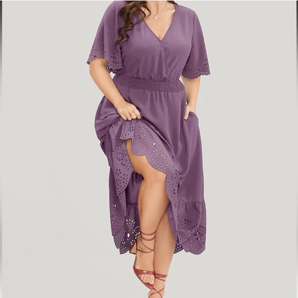 BloomChic Lavender High Low Dress#109